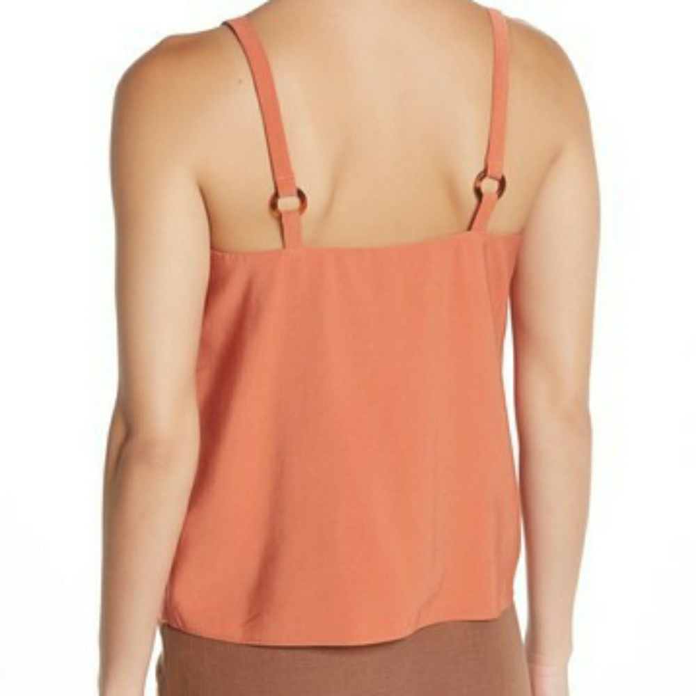 TOPSHOP Rust Tilda Ring Cami - Picture 2 of 2